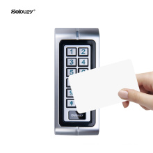 Sebury Metal Keypad PIN RFID Reader Price Waterproof RFID Card Reader / Hid EM Card Reader for Access Control